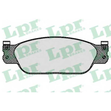 Колодки тормозные дисковые <b>LPR 05P843 / 23423</b>