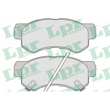 Колодки тормозные дисковые для HYUNDAI SANTA FE(SM) <b>LPR 05P847 / 23543</b>