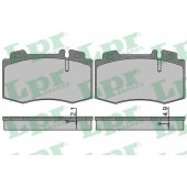 Колодки тормозные дисковые для MERCEDES C(CL203,S203,W203), CLK(A209,C209), CLS(C219), E(S211,W211,W212), S(C215,W220), SL(R230), SLK(R171) <b>LPR 05P849 / 23271</b>
