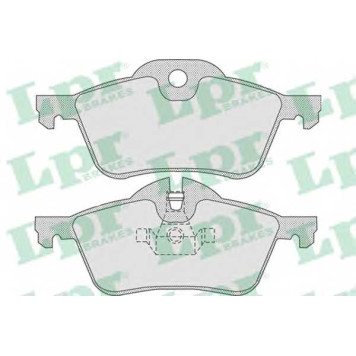 Колодки тормозные дисковые <b>LPR 05P851 / 23282</b>