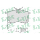 Колодки тормозные дисковые для SKODA FABIA(6Y2,6Y3,6Y5) / VW POLO(9A4,9N#) <b>LPR 05P853 / 23554</b>