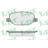 Колодки тормозные дисковые для LANCIA THESIS(841AX) <b>LPR 05P855 / 23760</b>