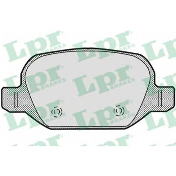 Колодки тормозные дисковые для FIAT LINEA(323) / LANCIA LYBRA(839AX,839BX) <b>LPR 05P871 / 23517</b>