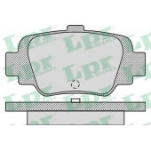 Колодки тормозные дисковые для NISSAN MICRA(K11) <b>LPR 05P874 / 23454</b>