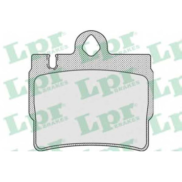 Колодки тормозные дисковые для MERCEDES S(W220) <b>LPR 05P905 / 23078</b>