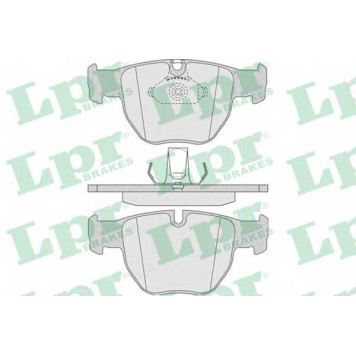 Колодки тормозные дисковые для LAND ROVER RANGE ROVER(LM) <b>LPR 05P909 / 23397</b>