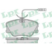 Колодки тормозные дисковые для MERCEDES (W124), 190(W201), COUPE(C124), E(A124,C124,S124,W124), KOMBI(S124) <b>LPR 05P986 / 20941</b>