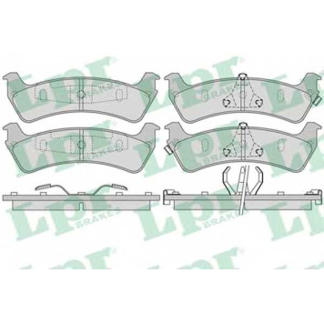 Колодки тормозные дисковые <b>LPR 05P990 / 23627</b>