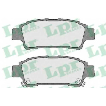 Колодки тормозные дисковые для TOYOTA ALPHARD(ANH1#,ATH1#,MNH1#), AVENSIS(#ACM2#,#CLM2#), ISIS(ANM1#,ZGM1#,ZNM1#), PREVIA(ACR3#,CLR3#,MCR3#) <b>LPR 05P996 / 23646</b>