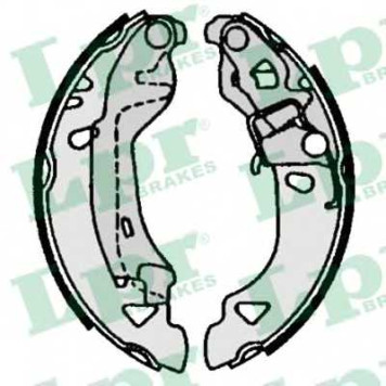 Комплект тормозных колодок для FIAT BRAVA(182), BRAVO(182), MAREA(185), PUNTO(176,176C,176L) / LANCIA DEDRA(835), DELTA(836), Y(840A), Y10(156) <b>LPR 07080 / 87080</b>