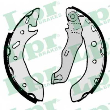 Комплект тормозных колодок для FORD ESCORT(AAL, ABL, AFL, ALL, ANL, GAL), FIESTA(J3#, J5#, JA#, JB#), KA(RB#), PUMA(EC#) / MAZDA 121(JASM, JBSM) <b>LPR 07175 / 87175</b>