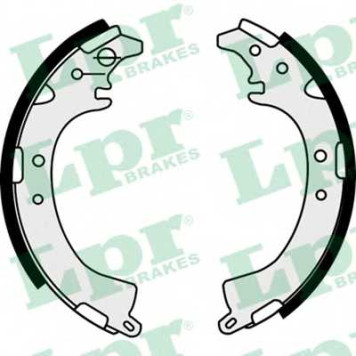 Комплект тормозных колодок для TOYOTA CAMI(J10#E,J12#E), PLATZ(NCP1#) <b>LPR 07660 / 87660</b>