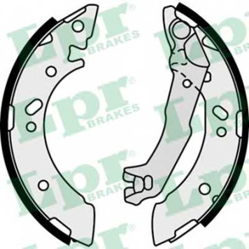 Комплект тормозных колодок для HYUNDAI ATOS PRIME(MX), ATOS(MX) <b>LPR 07710 / 87710</b>