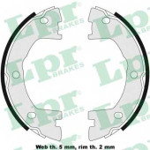 Комплект колодок стояночной тормозной системы LPR 87800 / 07800