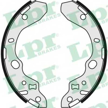 Комплект тормозных колодок для MAZDA 323 F(BJ), FAMILIA(BJ) <b>LPR 07910 / 87910</b>