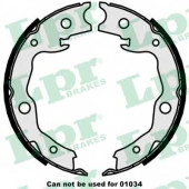 Комплект колодок стояночной тормозной системы LPR 89870 / 09870