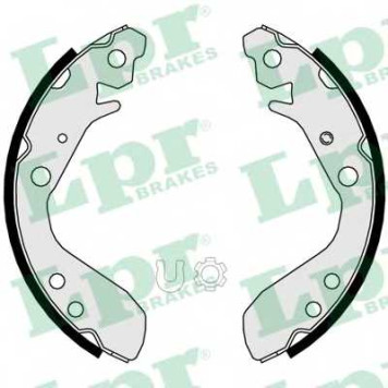 Комплект тормозных колодок для HONDA JAZZ(GD) <b>LPR 09970 / 89970</b>