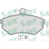Колодки тормозные дисковые для VW CORRADO(53I), GOLF(19E,1E7,1G1,1H1,1H5), JETTA(165,19E,1G2), PASSAT(32B,35I,3A2,3A5), SCIROCCO(53B), VENTO(1H2) <b>LPR 05P613 / 20168</b>
