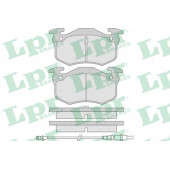 Колодки тормозные дисковые для RENAULT SAFRANE(B54#) <b>LPR 05P738 / 20315</b>