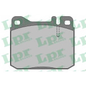 Колодки тормозные дисковые для MERCEDES (W123), /8(W114), COUPE(C123), KOMBI(S123), S(W116), SL(C107,R107), UNIMOG <b>LPR 05P141 / 20392</b>