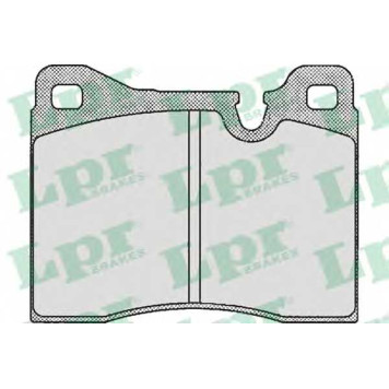 Колодки тормозные дисковые для BMW 02(E10,E6), 1500-2000(115,116,118,121), 2.6- 3200 V8, 2000-3.2(E9), 2500-3.3(E3), 5(E12), 6(E24) <b>LPR 05P207 / 20437</b>