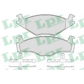 Колодки тормозные дисковые для VW POLO(6KV2, 6KV5, 6N1, 6N2, 6NF, 80, 86C, 86CF) <b>LPR 05P591 / 20888</b>