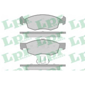 Колодки тормозные дисковые для FIAT DOBLO(119,223), SIENA(178#) <b>LPR 05P756 / 20907</b>