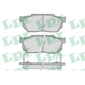 Колодки тормозные дисковые для HONDA CIVIC(EG), CRX(ED,EE) <b>LPR 05P322 / 20959</b>