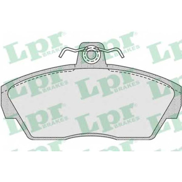 Колодки тормозные дисковые для LAND ROVER FREELANDER(LN,LN#) <b>LPR 05P922 / 21515</b>