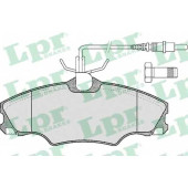 Колодки тормозные дисковые для PEUGEOT 406(8B,8E/F) <b>LPR 05P619 / 21749</b>