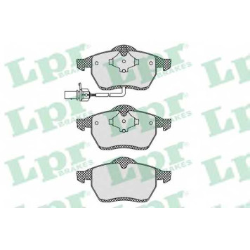 Колодки тормозные дисковые для FORD GALAXY(WGR) / VW SHARAN(7M6,7M8,7M9) <b>LPR 05P1238 / 21848</b>