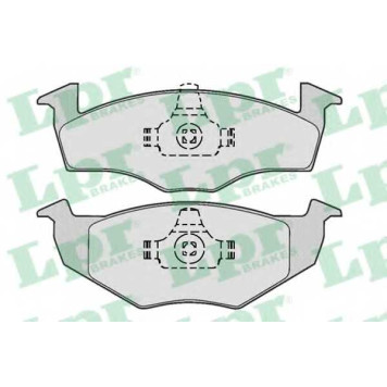Колодки тормозные дисковые для VW GOLF(1H1,1H5), POLO(6KV2,6KV5,6N2,6NF), VENTO(1H2) <b>LPR 05P667 / 21866</b>