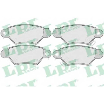 Колодки тормозные дисковые для CHEVROLET CORSA / OPEL ASTRA(F07#, F08#, F35#, F48#, F69#) <b>LPR 05P699 / 21992</b>