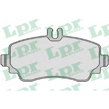 Колодки тормозные дисковые для MERCEDES A(W168) <b>LPR 05P670 / 23070</b>