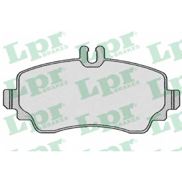Колодки тормозные дисковые для MERCEDES A(W168) <b>LPR 05P671 / 23070</b>