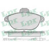 Колодки тормозные дисковые для CITROEN XANTIA(X1,X2) <b>LPR 05P345 / 23146</b>