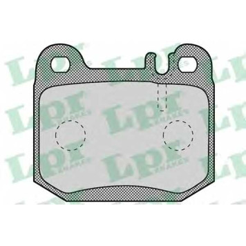 Колодки тормозные дисковые для MERCEDES M(W163) <b>LPR 05P901 / 23157</b>