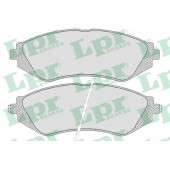 Колодки тормозные дисковые для CHEVROLET ASTRA, REZZO, VECTRA, ZAFIRA(F75) / DAEWOO ESPERO(KLEJ), NUBIRA(KLAJ), REZZO(KLAU) <b>LPR 05P682 / 23234</b>