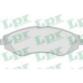 Колодки тормозные дисковые для DAEWOO LANOS(KLAT) <b>LPR 05P710 / 23234</b>