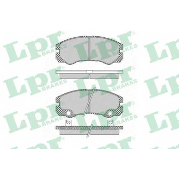Колодки тормозные дисковые для OPEL FRONTERA(6B#) <b>LPR 05P1353 / 23250</b>
