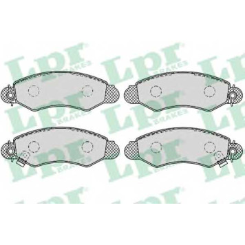 Колодки тормозные дисковые для SUBARU JUSTY(JMA,MS) / SUZUKI SWIFT(AH,AJ,EA,MA) <b>LPR 05P1041 / 23296</b>