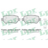Колодки тормозные дисковые для OPEL ASTRA(L08, L35, L48, L67, L69, L70), MERIVA, ZAFIRA(A05) <b>LPR 05P1650 / 23417</b>