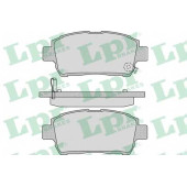 Колодки тормозные дисковые для TOYOTA CELICA(ZZT23#), MR(ZZW3#), PRIUS(NHW11#), YARIS(#NCP2#, #NLP2#, NCP1#, NLP1#, SCP1#) <b>LPR 05P1062 / 23510</b>