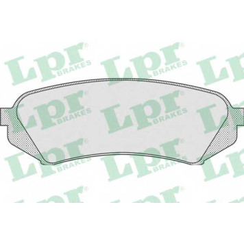 Колодки тормозные дисковые для LEXUS LX(UZJ100) / TOYOTA LAND CRUISER 100(FZJ1#,UZJ1#), LAND CRUISER 90(#J9#) <b>LPR 05P835 / 23539</b>