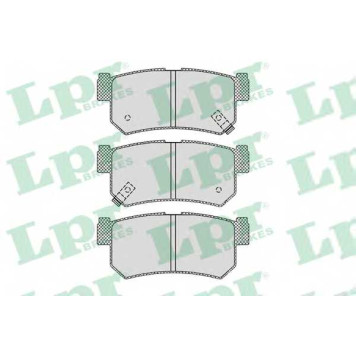 Колодки тормозные дисковые для DAEWOO REXTON(GAB#) / SSANGYONG ACTYON SPORTS(QJ), ACTYON, KORANDO(KJ), KYRON, MUSSO SPORTS, MUSSO(FJ), REXTON(GAB#) <b>LPR 05P1210 / 24052</b>
