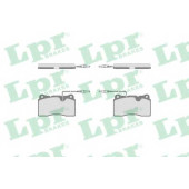 Колодки тормозные дисковые для CITROEN C8(EA#,EB#) / FIAT ULYSSE(179AX) / LANCIA PHEDRA(179) / PEUGEOT 607(9D,9U), 807(E) <b>LPR 05P863 / 23575</b>