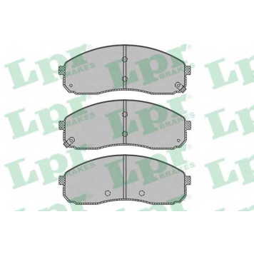 Колодки тормозные дисковые для KIA CARNIVAL(GQ) <b>LPR 05P1444 / 23649</b>