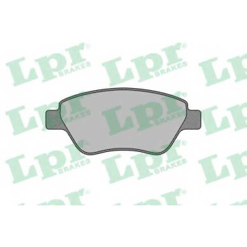 Колодки тормозные дисковые для FIAT IDEA(350#) / LANCIA MUSA(350) <b>LPR 05P1878 / 23982</b>