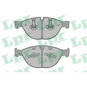 Колодки тормозные дисковые для BMW 5(E60,E61), 6(E63,E64), 7(E65,E66,E67) <b>LPR 05P1410 / 23791</b>