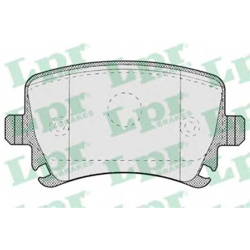 Колодки тормозные дисковые для AUDI A3, A4, A6, TT / SKODA OCTAVIA, SUPERB, YETI / VW CADDY, CC, EOS, GOLF, JETTA, PASSAT, SCIROCCO, TOURAN <b>LPR 05P1219 / 23914</b>